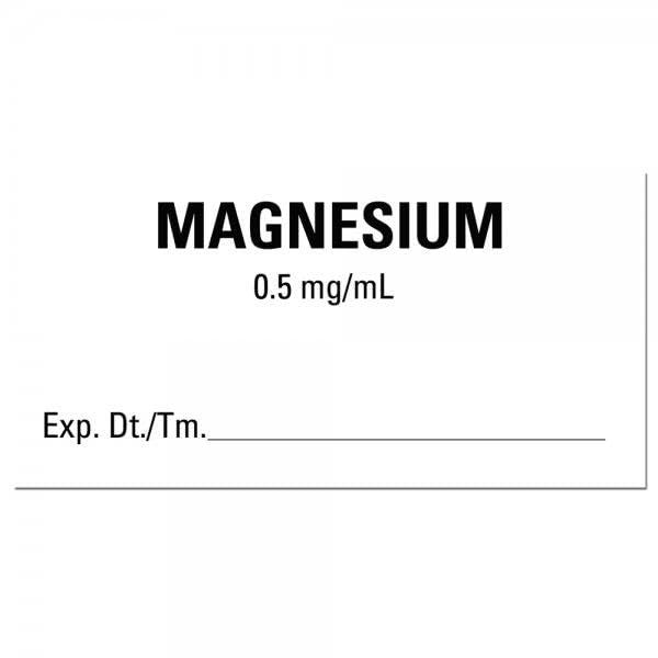 LabelValue.com | Magnesium Medical Labels LV-MAN36