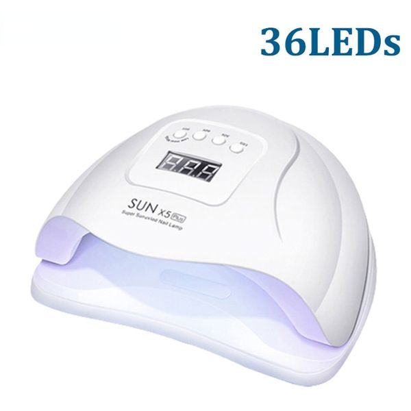 Nail Dryer UV LED Nail Lamp Motion Sensing For Curing All Gel Nail Polish Professional Manicure Salon Tools Equipment 66LEDs