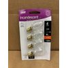 4-Pack FEIT Electric E12 Candelabra Night Light 4 Watt Soft White Bulbs