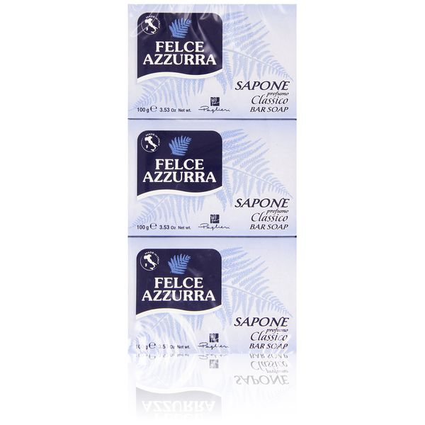 Felce Azzurra – Classic Soap, Scent, 3 X 100 g