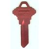 JMA SLG-3 Key Blank, Aluminum Red SC1 (10-Pack)