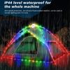Waterproof LED Camping Light String Outdoor USB Rechargeable Portable