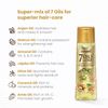 Emami 7-in-1 Hair Oil | with Natural Ayurvedic Herbs | Repairs Hair Damage | Nourishes Scalp | Fights Dandruff | Provides Strong & Healthy Hairs | 3.38 Fl Oz/100ml