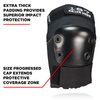 187 KILLER PADS Pro Elbow Pad, Black, X- Small