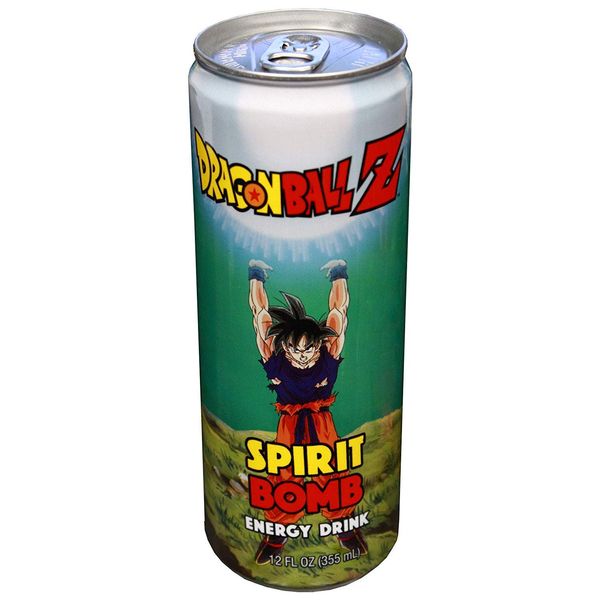 Dragonball Z Spirit Bomb 12oz Energy Drink