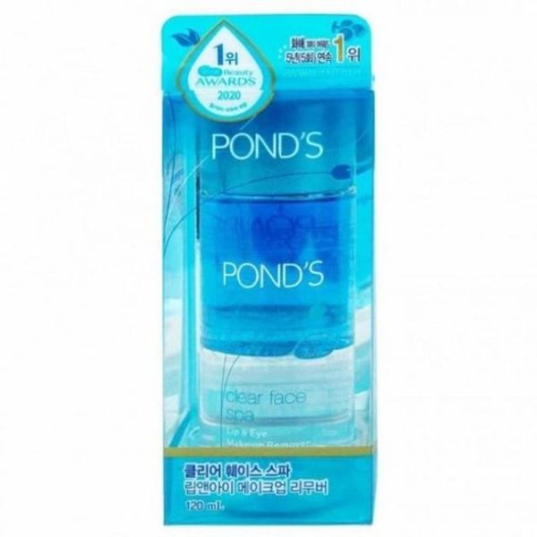 [RGNN3OQ8]Lip &amp; Eye Makeup Remover 120ml Pond’s Clear