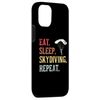 iPhone 14 Funny Skydivers Parachutists Eat Sleep Skydive Repeat Case