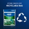 Oral-B Complete Glide Dental Floss Picks Plus Scope Outlast, Long Lasting Mint, 75 Dental Floss Picks, Pack of 6