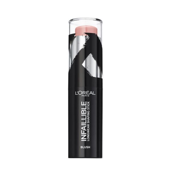 L'Oréal Paris Infaillible Blush in Stick, Applicazione Precisa e Risultato a Lunga Tenuta, 001 Sexy Flush