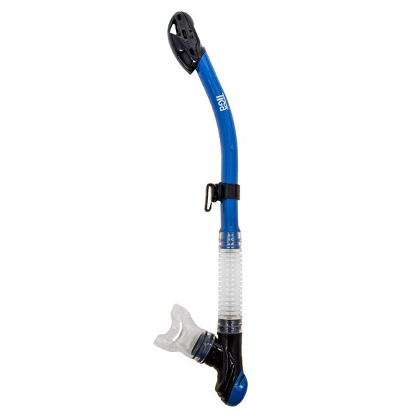 Sherwood Tiga Dry Snorkel, Blue