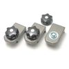 Best 2-689 Window Security Assistant Lock X Lower Bronze, Pack of 3