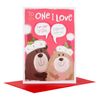 Hallmark One I Love Christmas Card 'Lucky Us' - Medium