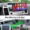CARKOOL CD Slot Mount for Carplay Screen Mount 17mm Boll Universal Replacement Mounting Bracket Adjustable and Stretchable