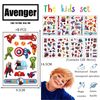 8 Sheet Spiderman Tattoos for Kids,Super Hero Avengers Temporary Tattoos Stickers for Boys,Fake Tattoos Spiderman Stickers for Children's Stick on Tattoos SuperHero Theme Birthday Party Bag Filler