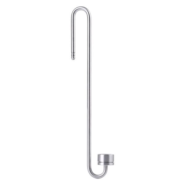 Carbon Dioxide Diffuser,2 Types CO2 Atomizer Diffuser Stainless Steel Carbon Dioxide Diffuser Atomiser Fish Tank Supplies Aquarium Equipment(size:M（250mm))