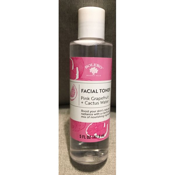 Bolero Beverly Hills Pink Grapfruit & Cactus Water Facial Toner  5 oz New