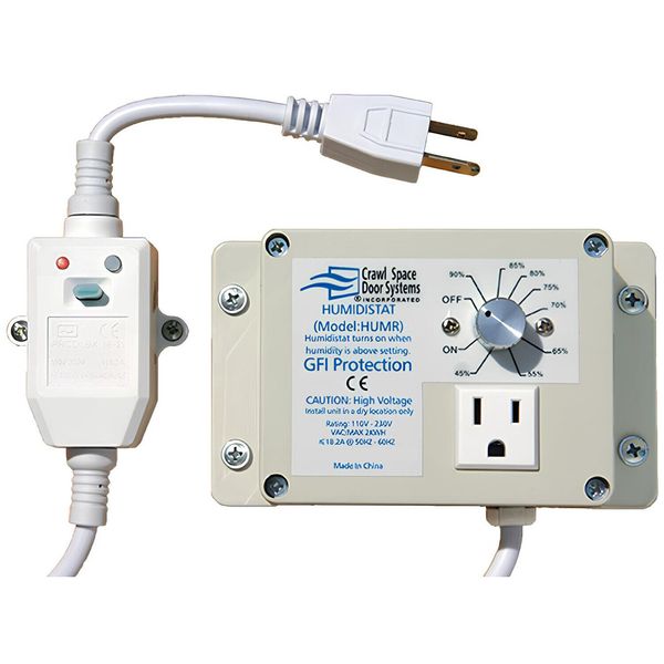 Crawl Space Humidistat Humidity Controller System