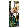 iPhone 14 Calla Lily Stained Glass Smartphone Case