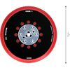 Bosch Professional 1x Expert Multihole Backing Pad Universal (Version Medium, Ø 150 mm, Accessories Random Orbital Sander)