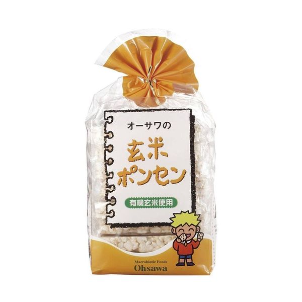 Osawa Japan Osawa's Brown Rice Ponsen, 8 Pieces