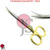 Dental Iris Scissors Curved TC 12cm Tissue Suture Surgical Instruments