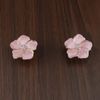 Geesatis 4 Pcs Kitchen Cabinet Knobs Petal Flower Knobs for Door, Closet, Cupboard Home Decoration, Pink