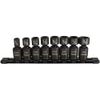 8 Pc. 3/8" Drive Nano Pinless Universal Impact Sockets - SAE