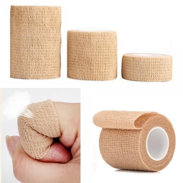 High elastic compression tape Sports bandage Self-adhesive band 5cm Finger taping 4.5M x Finger bandage Self-adhesive bandage Elastic bandage