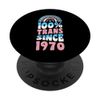 100 Percent Trans Since 1970 Transgender Boho Rainbow PopSockets Swappable PopGrip
