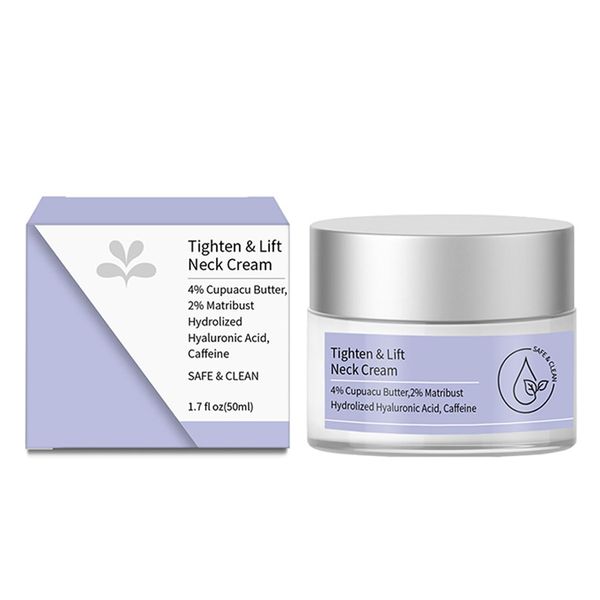 Tighten & Lift Firming Neck Cream, Neck Firming Cream - Best for Tightening Sagging Skin, Tighten and Lift Neck Cream, Face Moisturiser Repair Decolletage Cream, Even Skin Tone