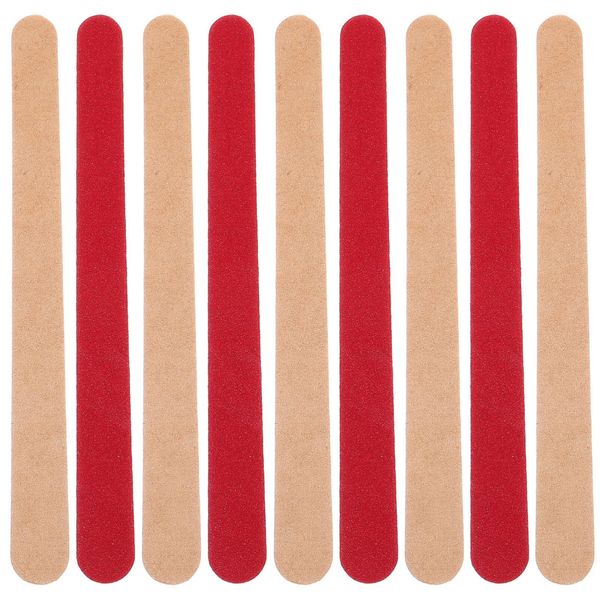 EXCEART 40pcs Polishing Sticks Sanding Sticks for Plastic Models Metal and Wood Buffing Sanding Tools Sandpaper Sanding and Polishing Accessories for Model Crafts Jewelry Supplies