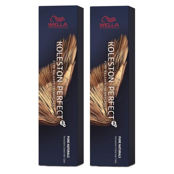 2 x Wella Koleston Perfect ME+ 2/0 black 60 ml