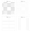 Sizzix Layered Stencils 4PK Tartan, One Size