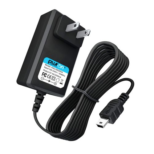 PwrON DC 5V 2A Mini USB Power Supply Replacement Leapfrog Kids Tablet Fits for LeapPad 3, LeapPad Platinum, LeapReader, LeapPad Ultra XDi - 6.6ft Long Cable
