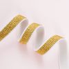 obmwang 4 Pairs Women's Bra Straps Glitter Elastic Adjustable Underwear Strap Replacement Shoulder