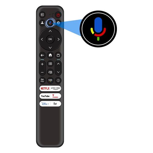 New RC813 Replacement Voice Remote Control Compatible with TCL QM7 QM8 S5 S4 S3 Q7 Q6 Q5 Series LED UHD QLED Smart TVs (2024 Model) QM850G S370G S450G S470G S550G Q550G Q650G Q670G Q750G