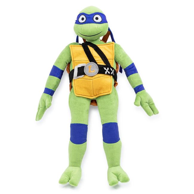 Jay Franco Nickelodeon Teenage Mutant Ninja Turtles Leonardo Plush Pillow Buddy - Super Soft Stuffed Character Pillow - Polyester Microfiber, 26 Inches