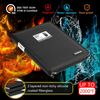 JUNDUN A4 Display Book - Fireproof Presentation Folder with Zipper,Display Folder with 30-Pockets 60 Pages,Folder with Plastic Sleeves for A4 Documents,Certificate,Artwork
