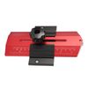 Thin Rip Table Saw Jig, Thin Rip Jig Time Saving Compact Strong Stainless Steel Precise Thin Rip for Band Saw (Red)