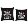 Barbecue Grill Daddy BBQ Master Smoker Chef Dad Griller Throw Pillow