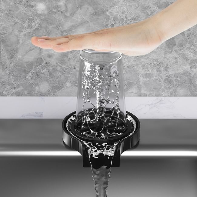 Kitchen Sink Glass Rinser High Pressure Washing Faucet Bottle Cup Washer  Bar Kitchen Beer Milk Tea