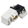 SPARES2GO Washing Machine Door Interlock Switch Compatible with Bosch WAA WAB WAE Series