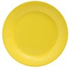 Pro 79219i 23 cm Yellow Plate Tablecloth, Box of 20