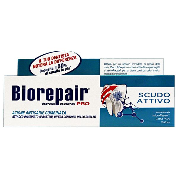 ACTIVE SHIELD Biorepair Toothpaste 75 Ml. Products for teeth and facial