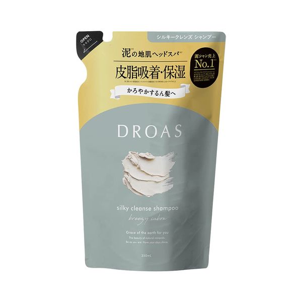 Droas | Silky Cleanse, Shampoo Refill, 11.8 fl oz (350 ml)