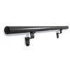 1.9" Round x 3 ft. Bronze Aluminum ADA Handrail Kit - Includes 2 wall brackets
