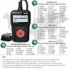 Engine Code Reader OBD2 Scanner Read/Clear Codes Turn Off MIL Diagnostic Tool 