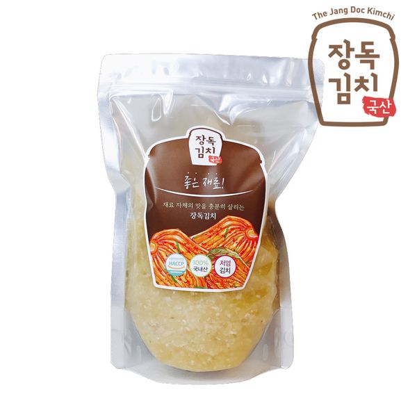 [Jangdok minced garlic] Healthy and spicy taste of plump domestic garlic! Domestic minced garlic 500g, 1 pc