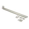 Deltana 8SBCS15 Hd Concealed Screw Solid Brass 8-Inch Surface Bolt, Satin Nickel