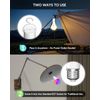 TobeBright E26 Rechargeable Light Bulb with Remote Control,Battery Light Bulb,RGB Color Changing & 3 Color Temperature,Dimmable Bulb with Timer Function for Wireless Table Lamps, Bedside Lamp,2 Pack